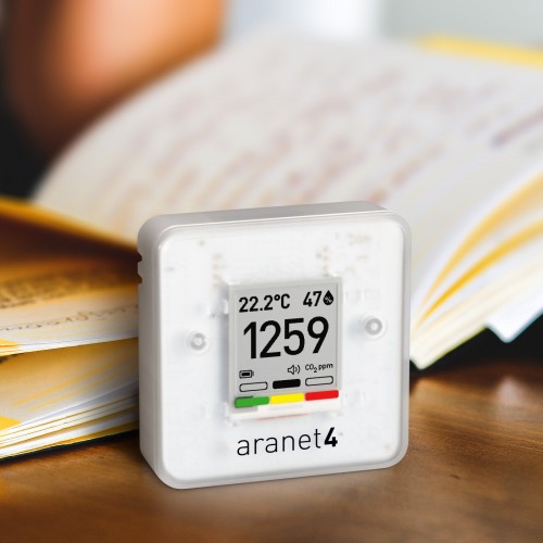 Aranet4 capteur/afficheur CO2 pour la maison