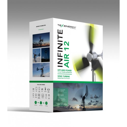 Infinite Air 12V Portable Wind turbine