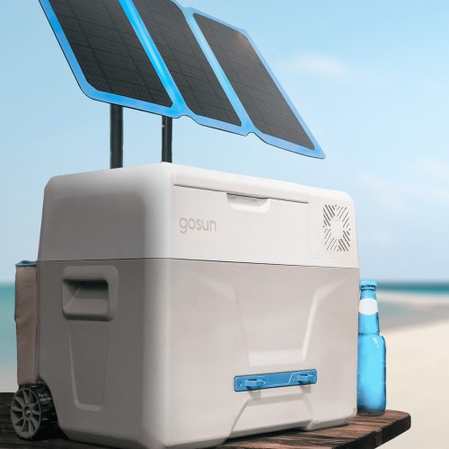 solar powered camping cooler