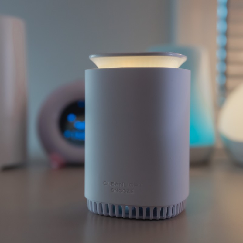 CleanLight™ Snooze 4-in-1 Air Purifier, Sound Machine, Night Light & Diffuser