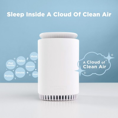 CleanLight™ Snooze 4-in-1 Luftreiniger, Klangmaschine, Nachtlicht und Diffusor