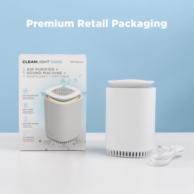 CleanLight™ Snooze 4-en-1 Purificateur d'air, audio, veilleuse, diffuseur acheter en suisse