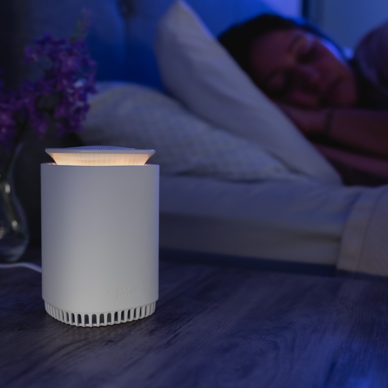 CleanLight™ Snooze 4-in-1 Luftreiniger, Klangmaschine, Nachtlicht und Diffusor