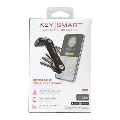 KeySmart Pro with Tile smart location