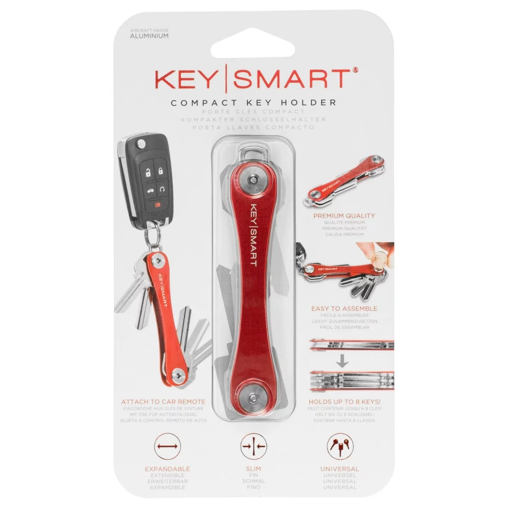 Porte-clés compact original KeySmart keysmart noir