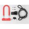 Bike lock with cable REDLOCK by CYCL