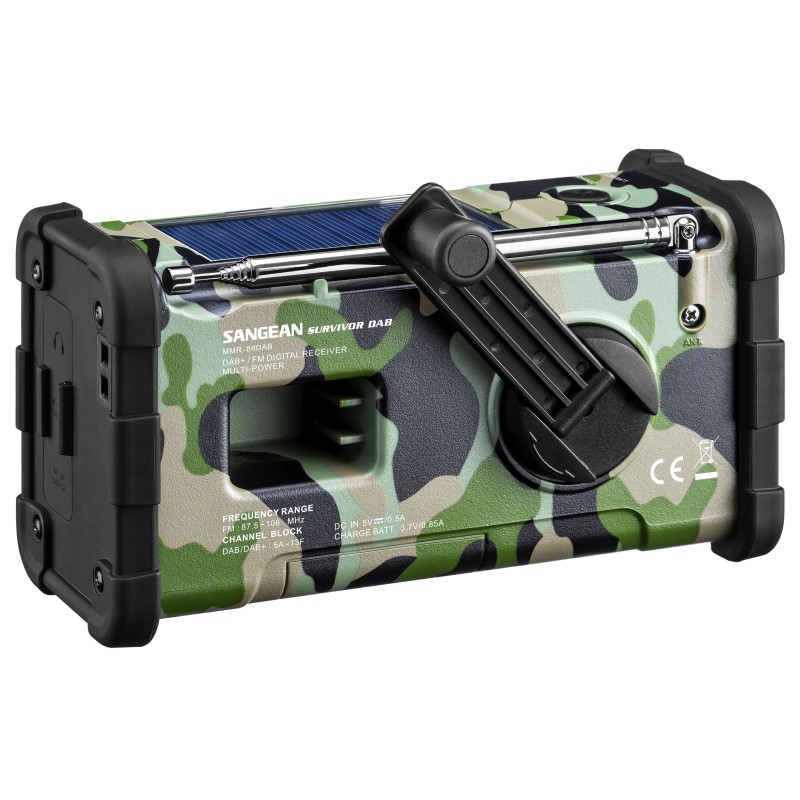 Radio DAB Camo Survivor Sangean