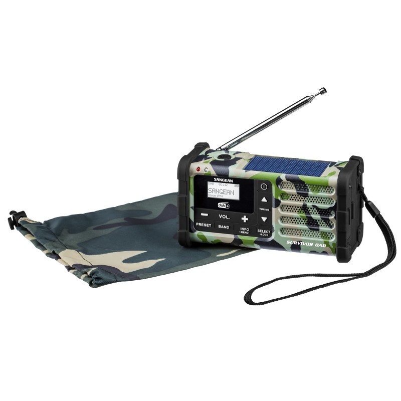 Radio DAB Camo Survivor Sangean