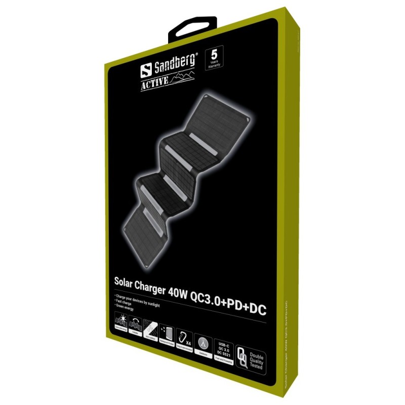 Solar-Schnellladegerät 40w SANDBERG