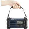 Radio DAB+ portable avec manivelle et charge solaire pour l'urgence