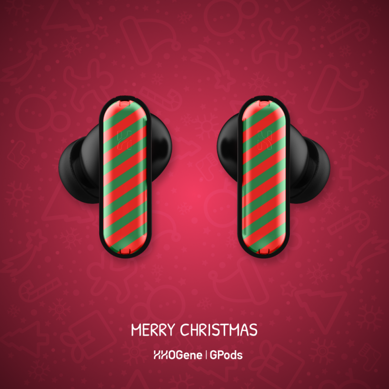 Candy Cane Cover für Gpods