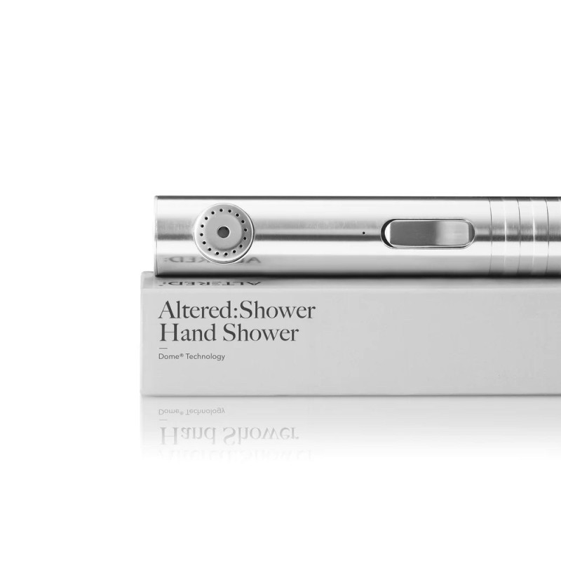 Altered design shower head to save water in the home