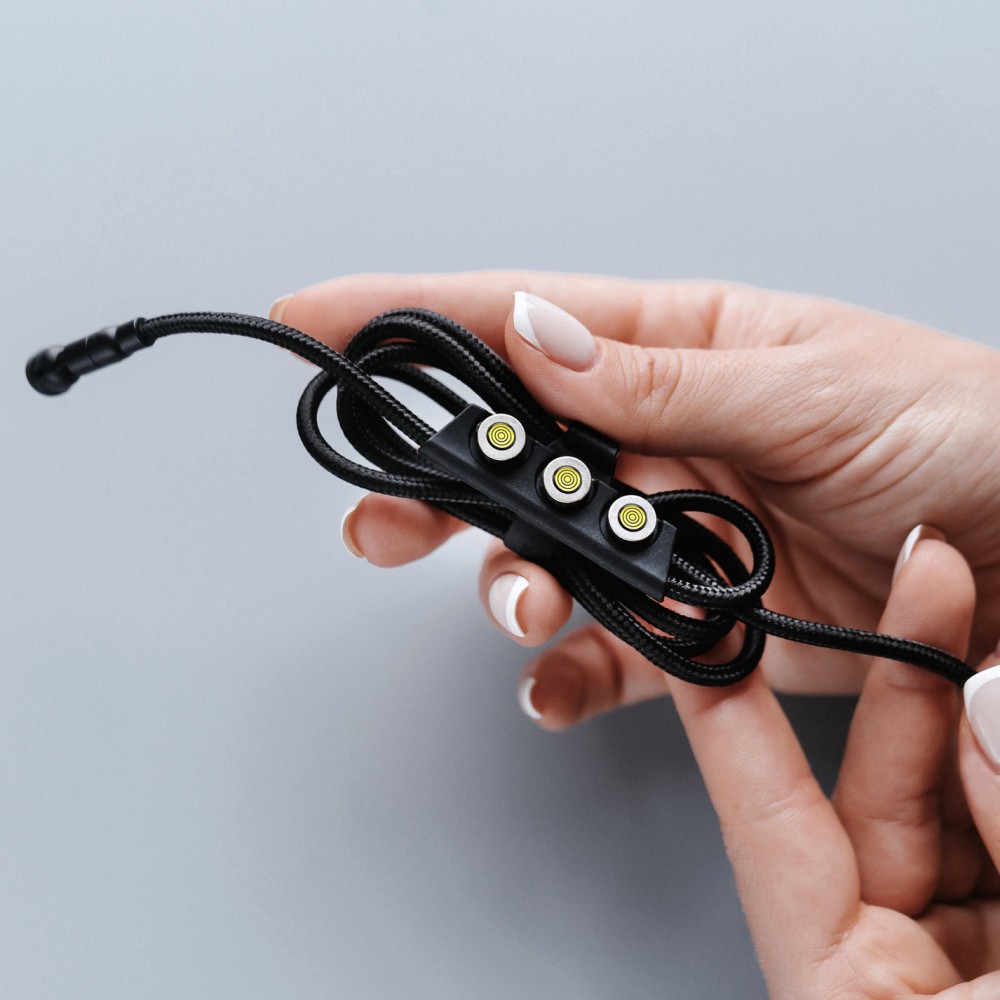 Câble universel USB recharge 100w pratique contact magnétique