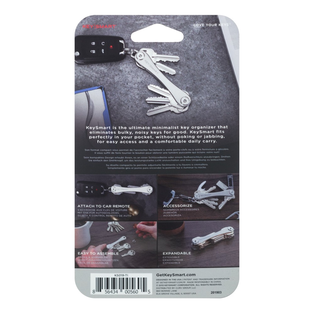 gift idea key ring swiss army knife smart practical key organiser