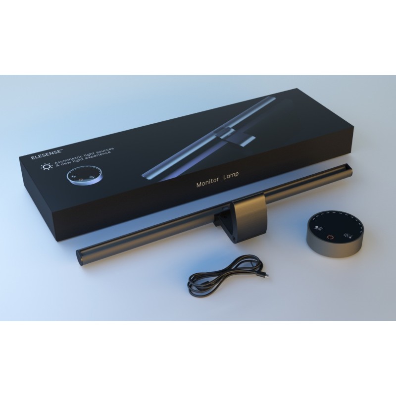 Monitor light bar for screen - desk