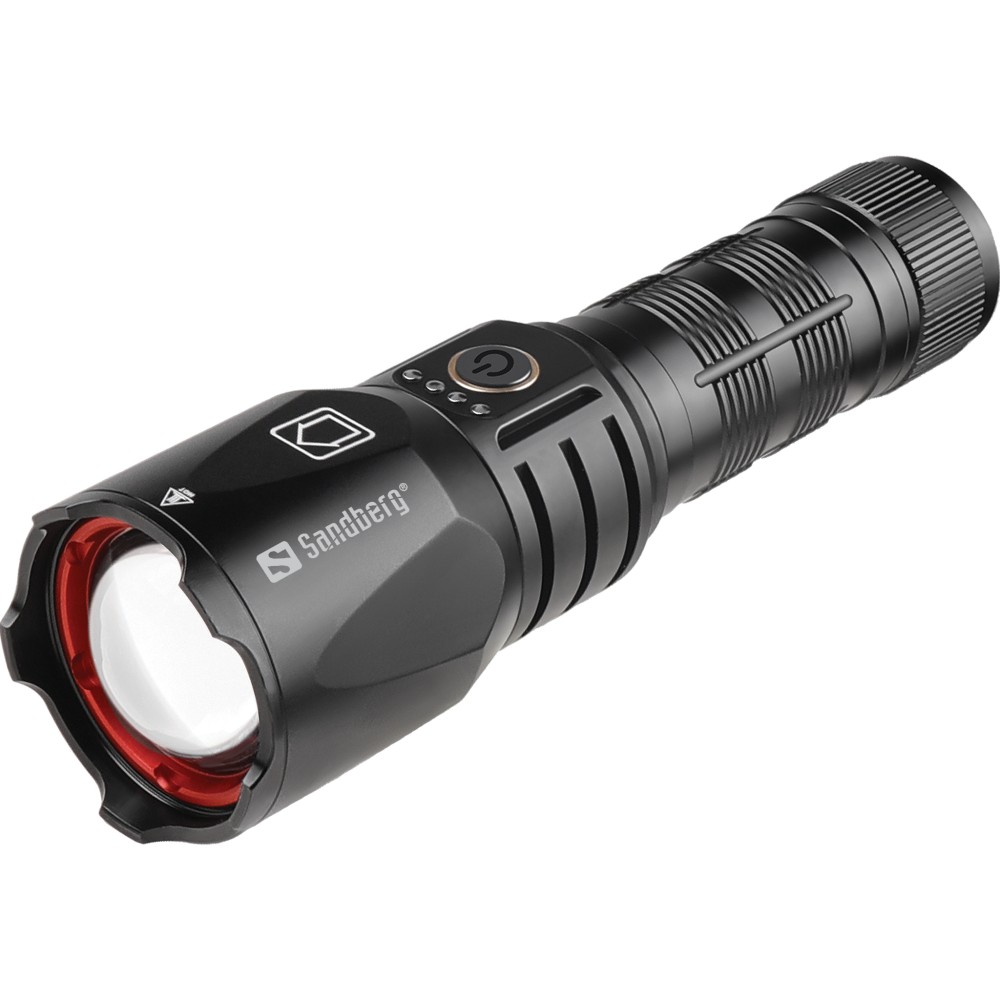 lampe torche faisceau longue portée rechargeable