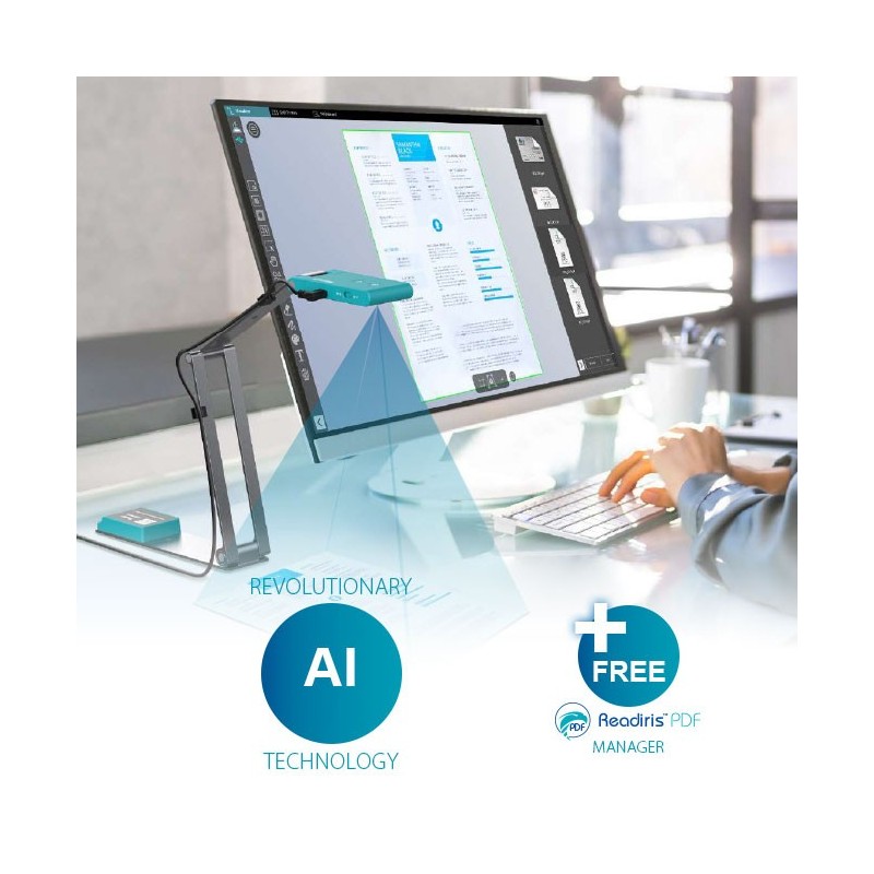 scanner webcam IRISCAN 2 en 1