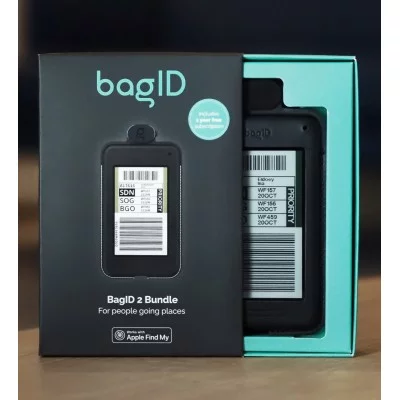 bagID kit étiquette e-ink pour bagage (pour Apple)