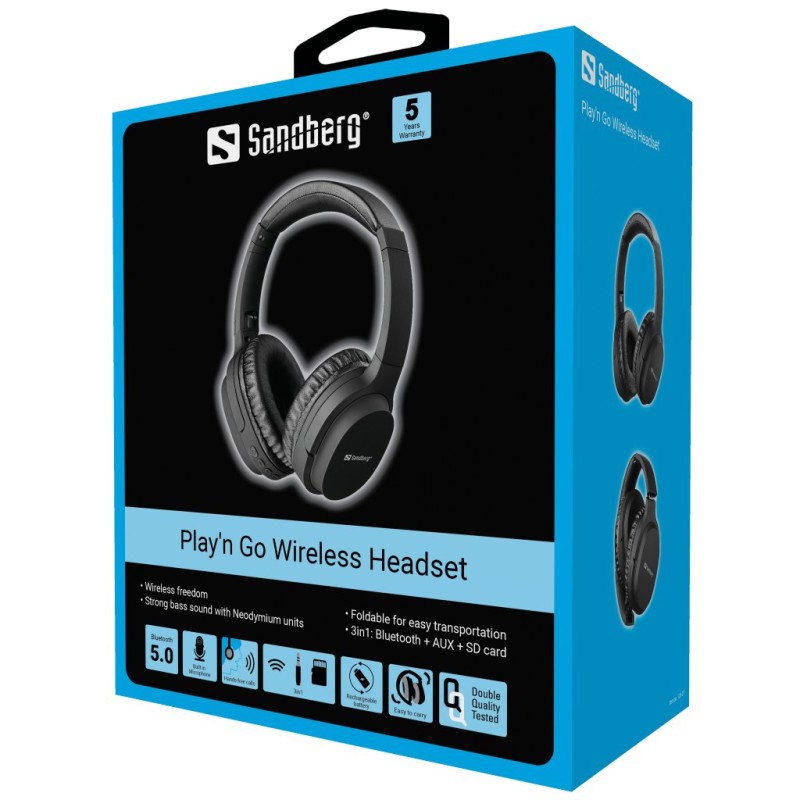 Play n Go Wireless Headset Sandberg