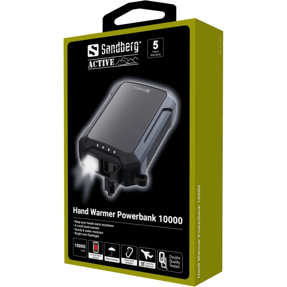 Hand Warmer Powerbank 10000 Sandberg