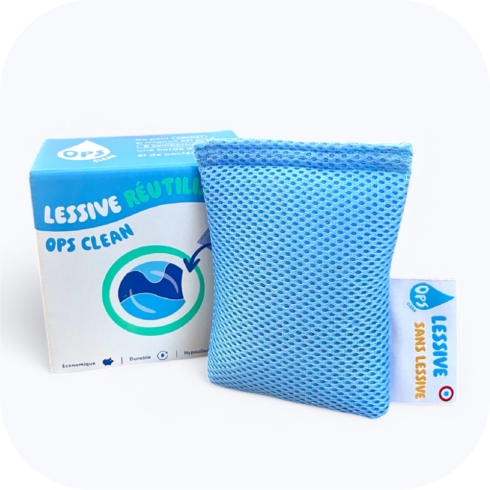 lessive écologique hypoallergénique économique efficace ops clean