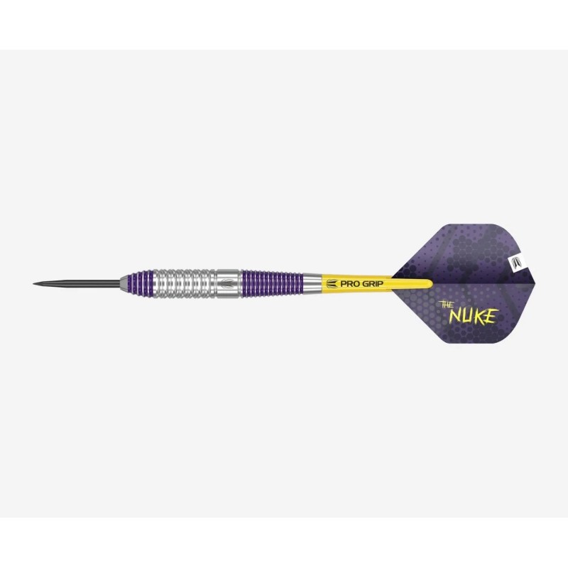 Fléchettes Luke Littler « The Nuke » Brass : set laiton 22 g pointe acier