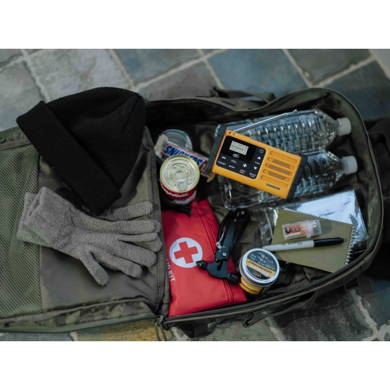 radio DAB FM outdoor solaire écologique durable survivor MMR-88