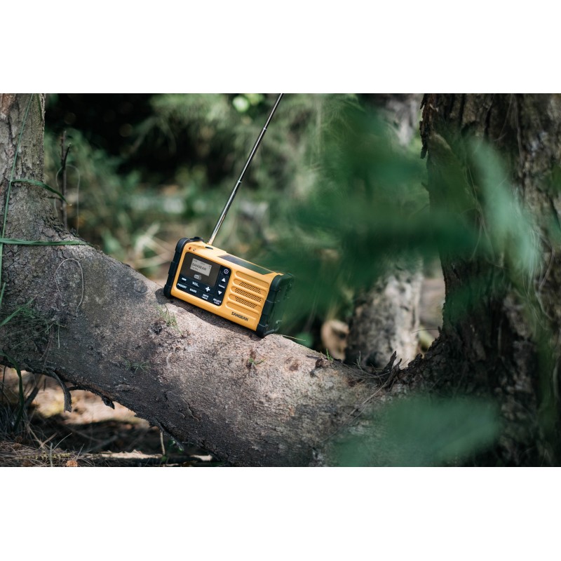 radio DAB FM outdoor solaire écologique durable survivor MMR-88