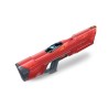 SpyraFour Wasserblaster in leuchtendem Rot mit schwarzem Frontteil, ergonomischem Griff und RC-Details; präsentiert als futurist