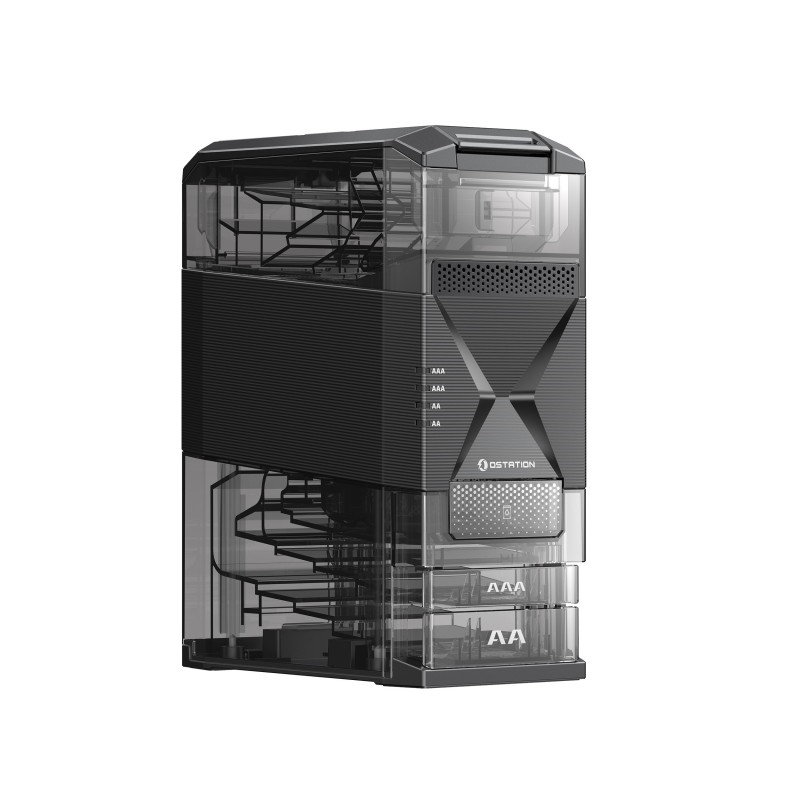 Chargeur de piles Ostation 2 : recharge AA et AAA rechargeables