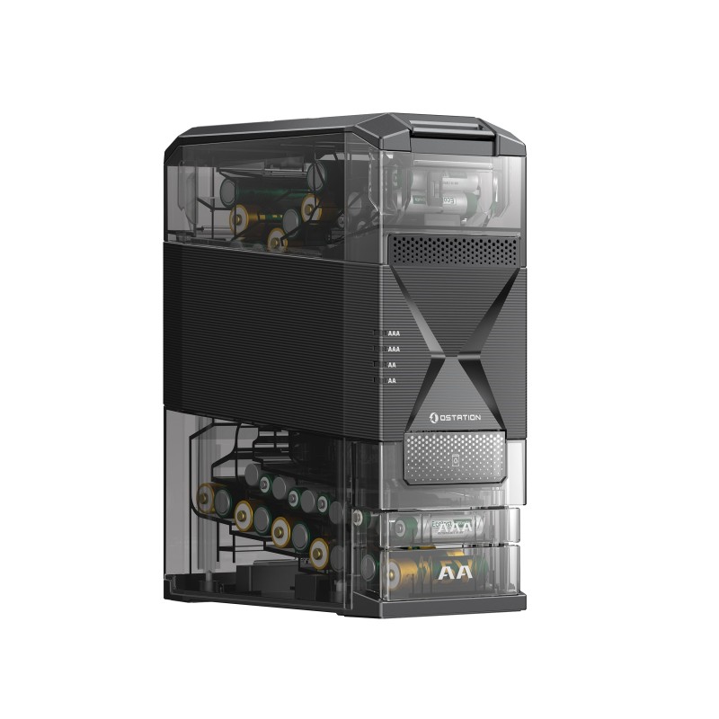 Chargeur de piles Ostation 2 : recharge AA et AAA rechargeables
