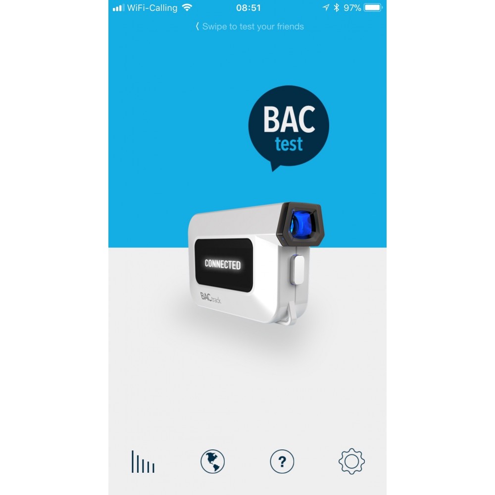 BACtrack keychain C6 