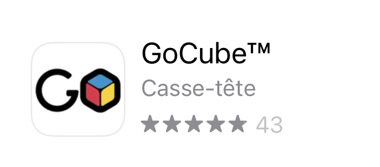 GoCube app 3x3