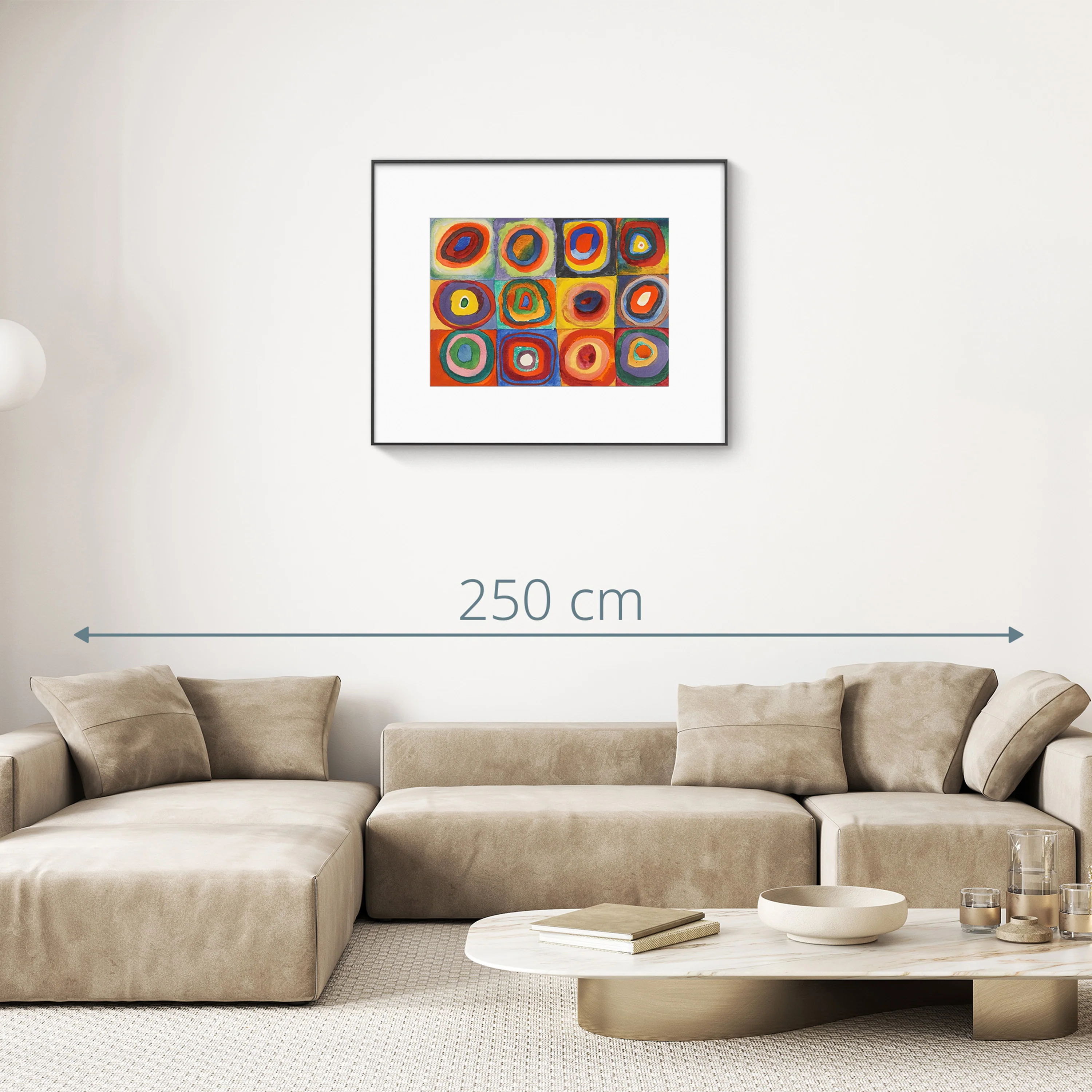 InkPoster Tela in your living room