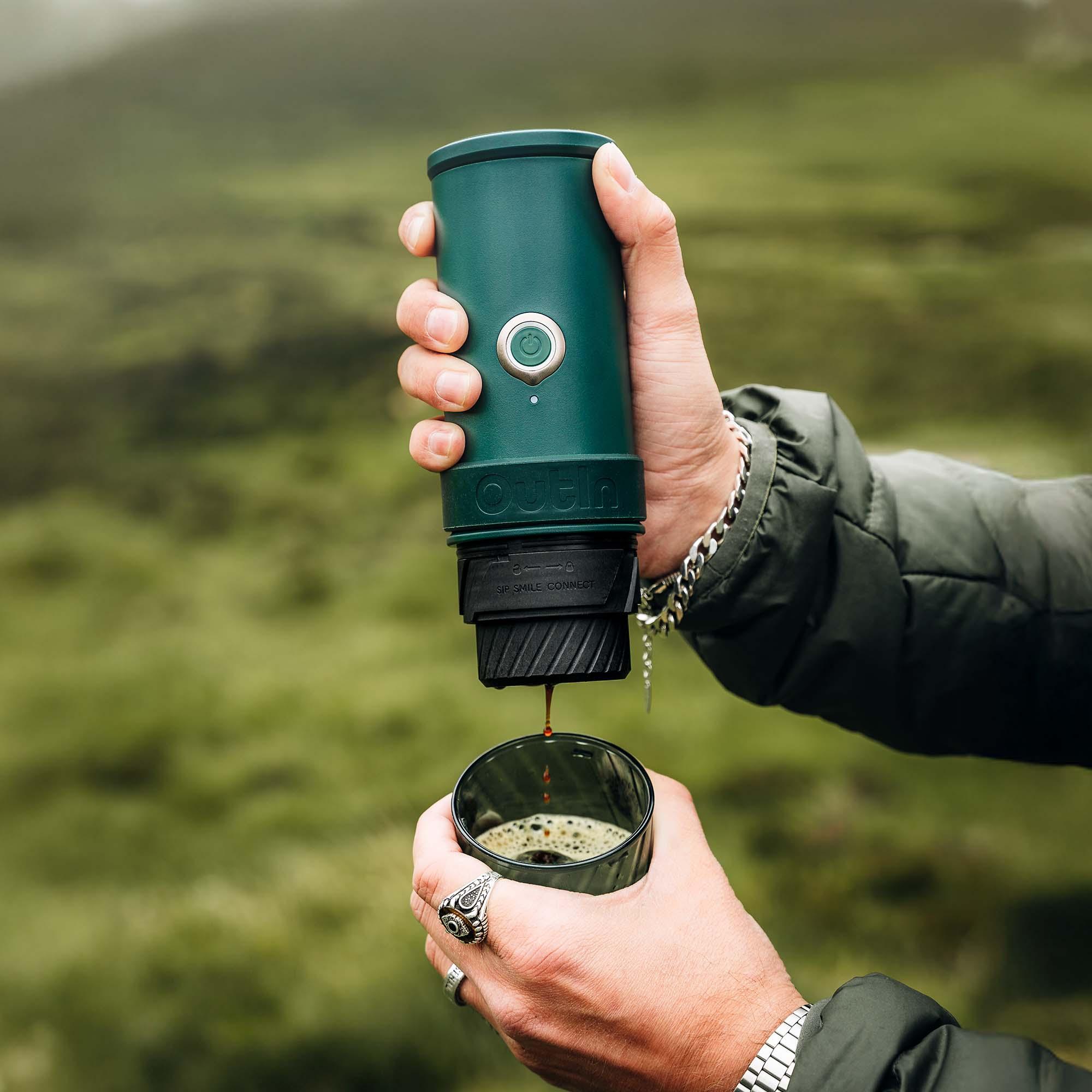 Outin mino espresso nomade sur batterie idée cadeau entreprise