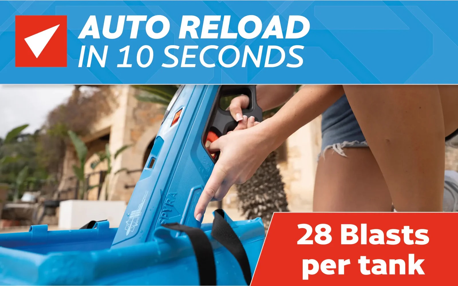 SPYRA four 0,9L de réservoir