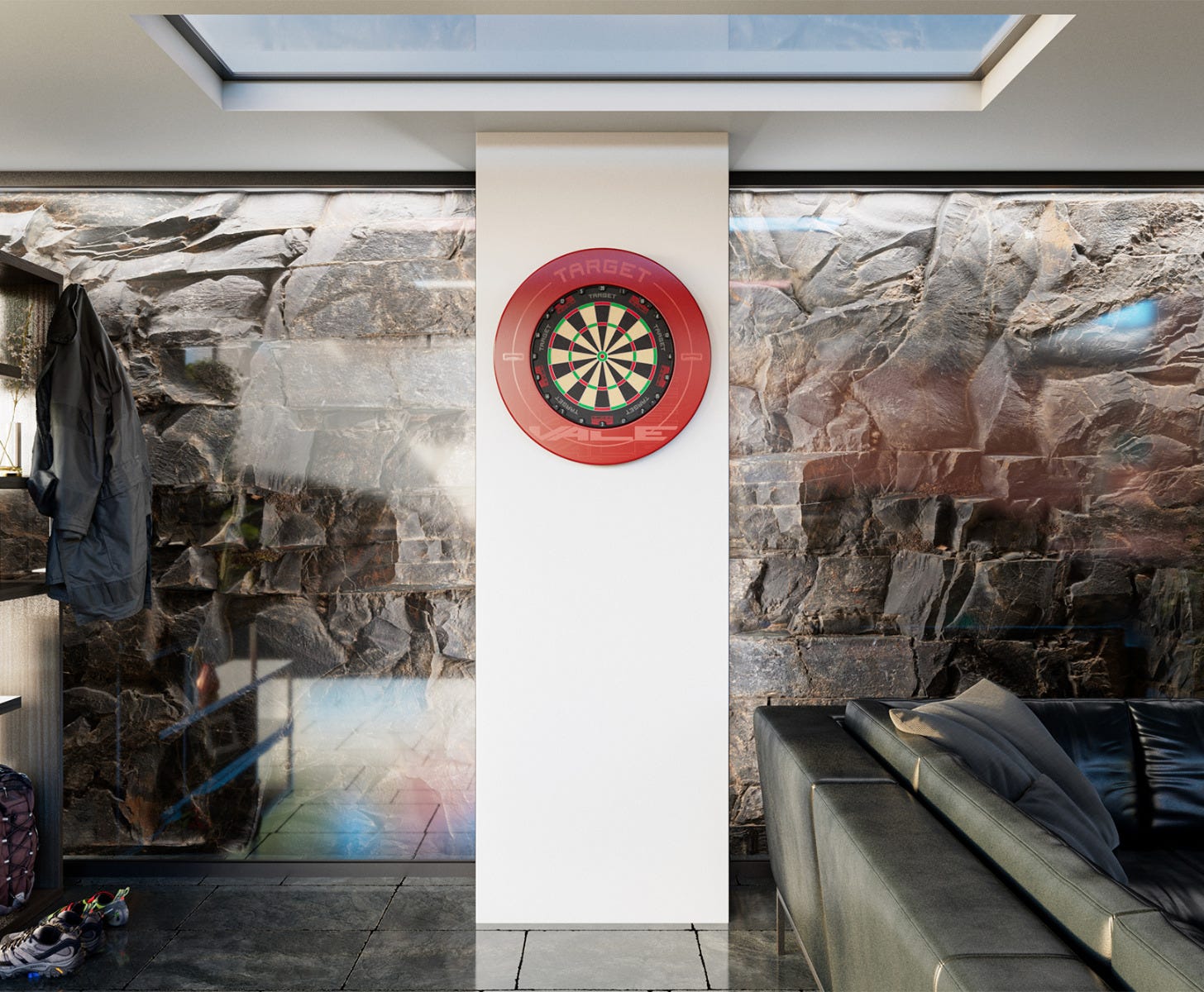 Target vale surround protection mur pour cible fléchettes